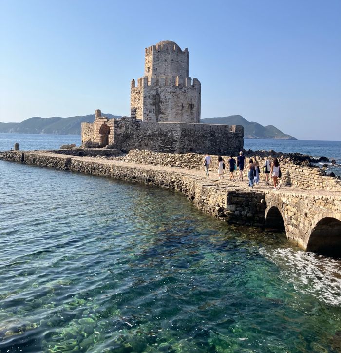 The Bourtzi at Methoni Castle, Southwestern Peloponnese