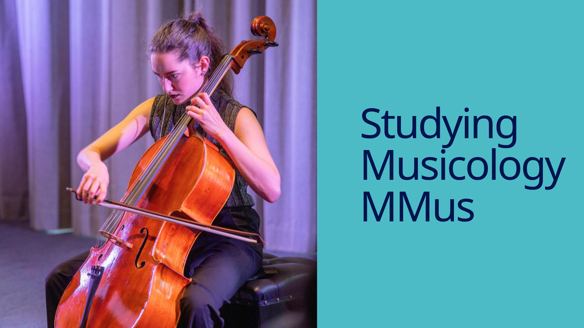 Studying Musicology MMus
