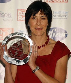 Prof Tessa Holyoake - award