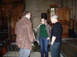 Bruce Molsky and some Glasgow University students