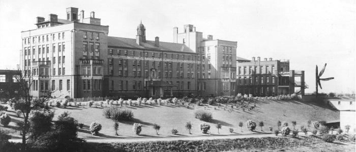 Yorkhill Hospital admin offices and nurses home after 1927 © Yorkhill Archives