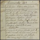 The second page from Andrew Service's logbook recording details of his time on board HMS Medusa, with the first entry dated 23rd March 1802.  Further down, the entry for 5th October 1804 details the engagement at the Battle of Cape Santa Maria, off Portugal.  (GUAS Ref: UGC 182.  Copyright reserved.)