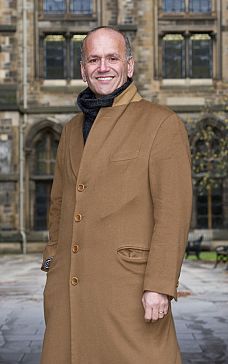 Former BBC Dragon, Doug Richard at the University of Glasgow