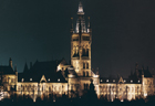 Main Building at Night