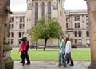 Students in the Quad