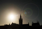 Main Building silhouette