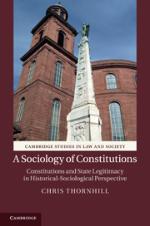 Book Cover A Sociology of Constitutions