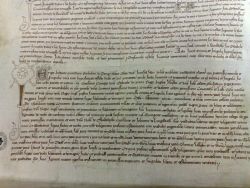 The document that names more than 1500 Scots who swore allegiance to Edward I in 1296