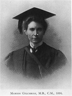 Marion Gilchrist - first woman to graduate from university and first Medical student in Scotland to graduate