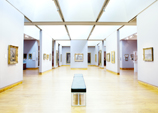 Interior of the Hunterian Art Gallery