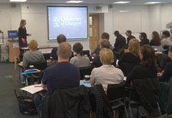 Photo from the 4th UK Finnish Postgraduate Workshop on 8 and 9 November, 2012.