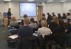 Photo from the 4th UK Finnish Postgraduate Workshop on 8 and 9 November, 2012.