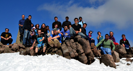 Students in the highlands