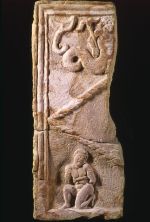 carved slab from Roman Scotland