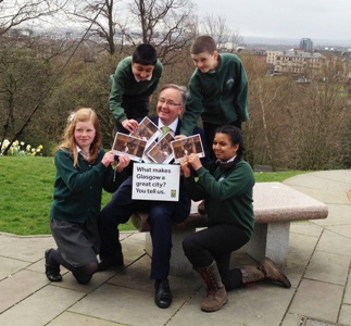 City council leader Gordon Matheson at rebranding launch