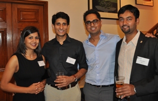 Indian alumni at reception