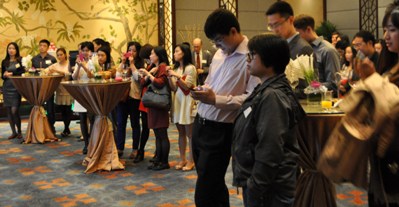 Alumni event in Shangri-la Hotel, Chengdu, 17 May 2012