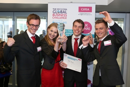Big Four, UK Champions of CIMA Prize