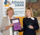 Photograph of an Athena SWAN award ceremony
