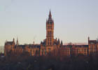 Wintry University Scene