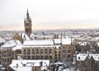University in winter section image