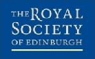 logo: rich blue background with silver text that reads Royal Society of Edinburgh