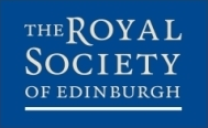 logo: rich blue background with silver text that reads Royal Society of Edinburgh