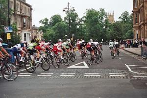 Glaswow bike race