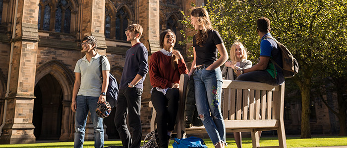 Students in quad