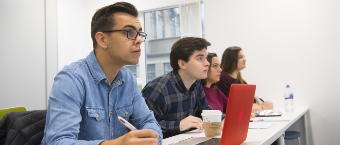 Students in a Mathematics Lecture