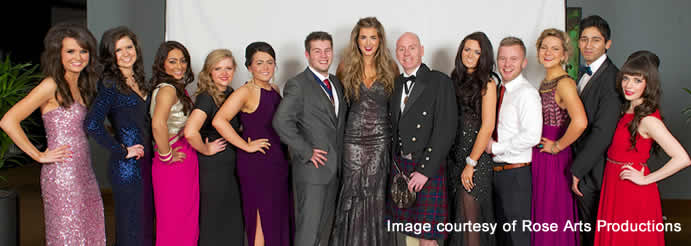 Image of students from dental ball 2013