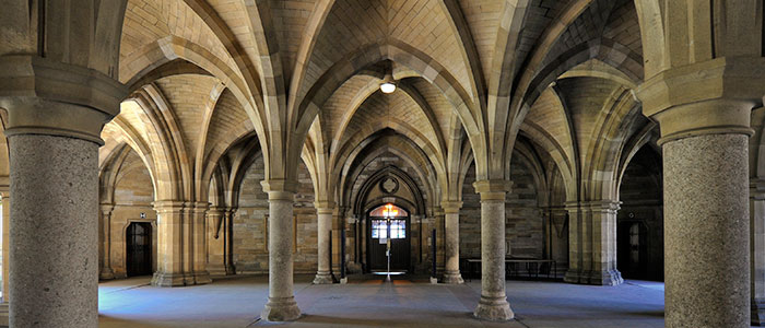 The Cloisters in the main university building