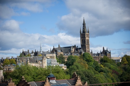 Glasgow University campus