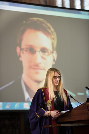 Snowden installation