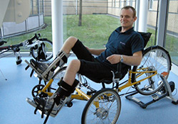 Demonstration of Functional Electronic Stimulation cycling