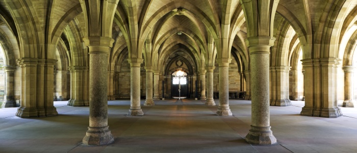 University of Glasgow cloisters