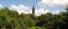 Tower and main building from Dumbarton Road