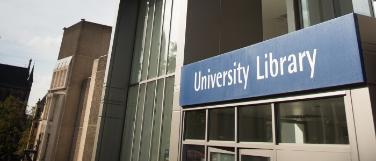 University Library front door