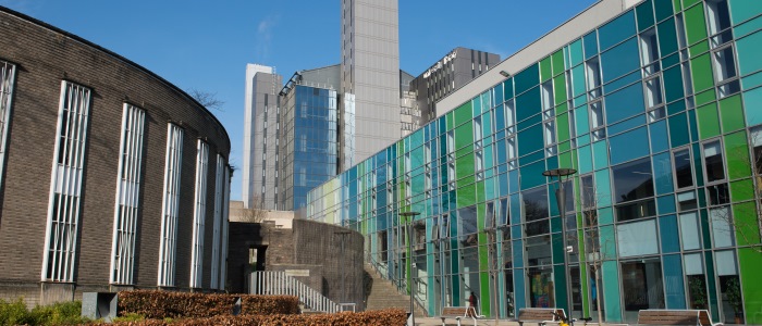 Round reading room, Library and Fraser building