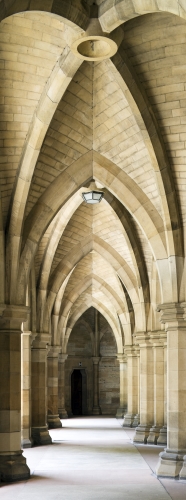 Arches in the cloisters