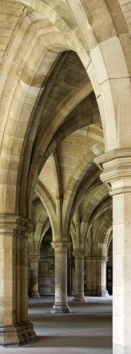 Arches in the cloisters