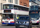 Glasgow street scene buses 140 section image