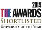 THE Awards 2014: shortlisted for University of the Year