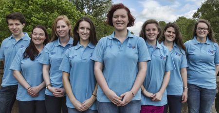 Stephen, Christine, Katie, Gemma, Ruby, Jess, Amanda, Lucy. 
Spyder, Callum, Ailidh and Kristin 