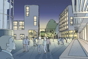 Campus Vision 300 artist's impression