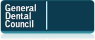 General Dental Council logo in blue