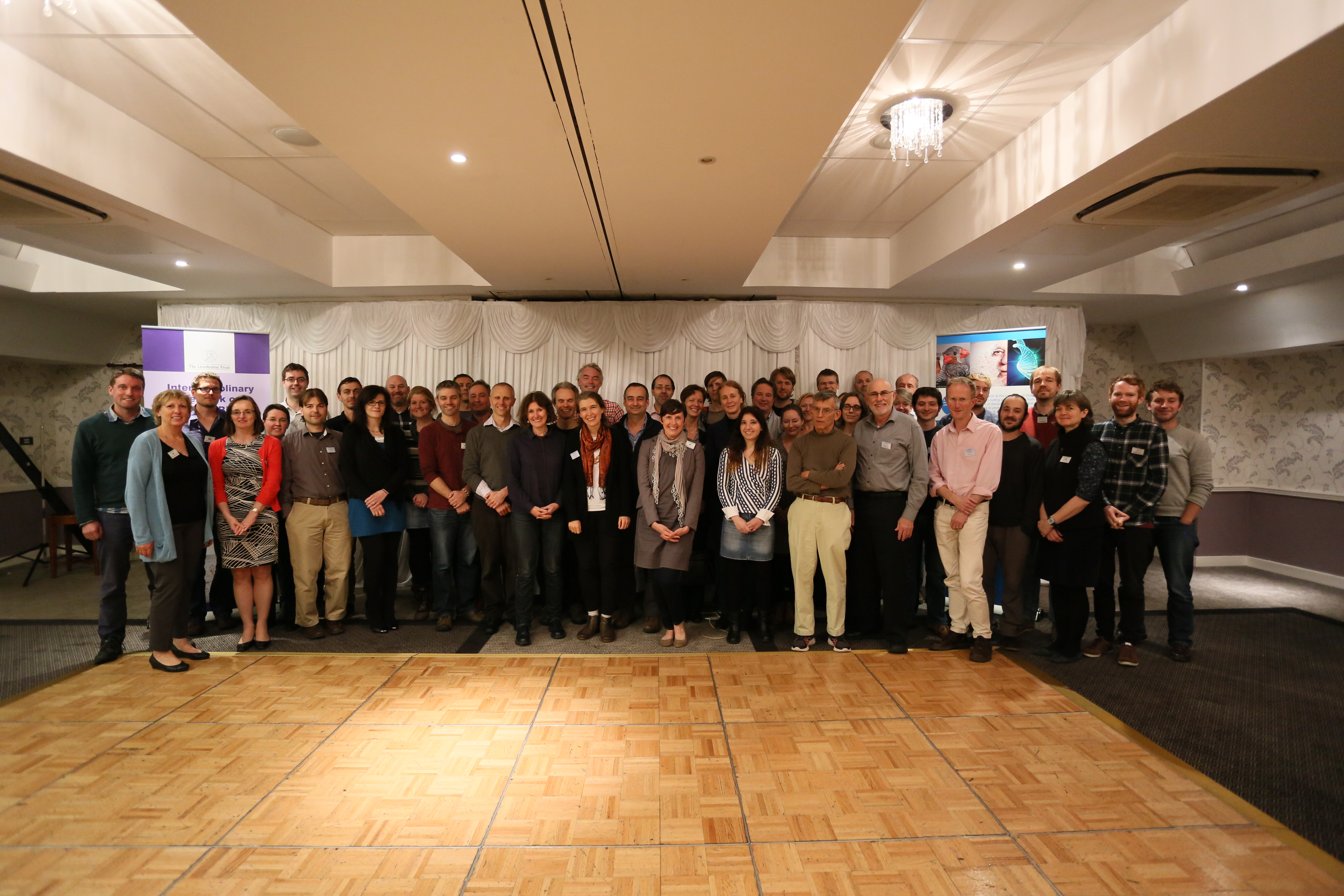 All delegates of the 2014 Telomere Dynamics Workshop in Drymen, Scotland.