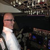 Prof Water in flight simulator 