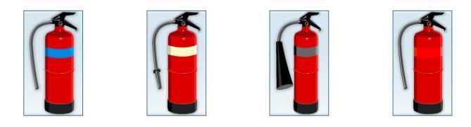 Image of fire extinguishers