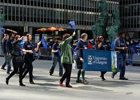 Image of UofG participants in New York Tartan Day 2015